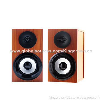 Wooden housing USB powered portable speakers, output 3W*2